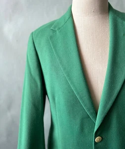 Vintage 80s Preppy Summer Blazer Sport Jacket Nantucket Palm Royale 38 40 R - Picture 1 of 7