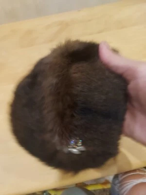 Sombrero de media luna de piel vintage sin marca  Foto 1 de 4