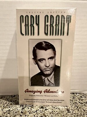 Cary Grant Collection VHS 1998 Amazing Adventure Special Edition New Sealed ￼ - Image 1 of 4