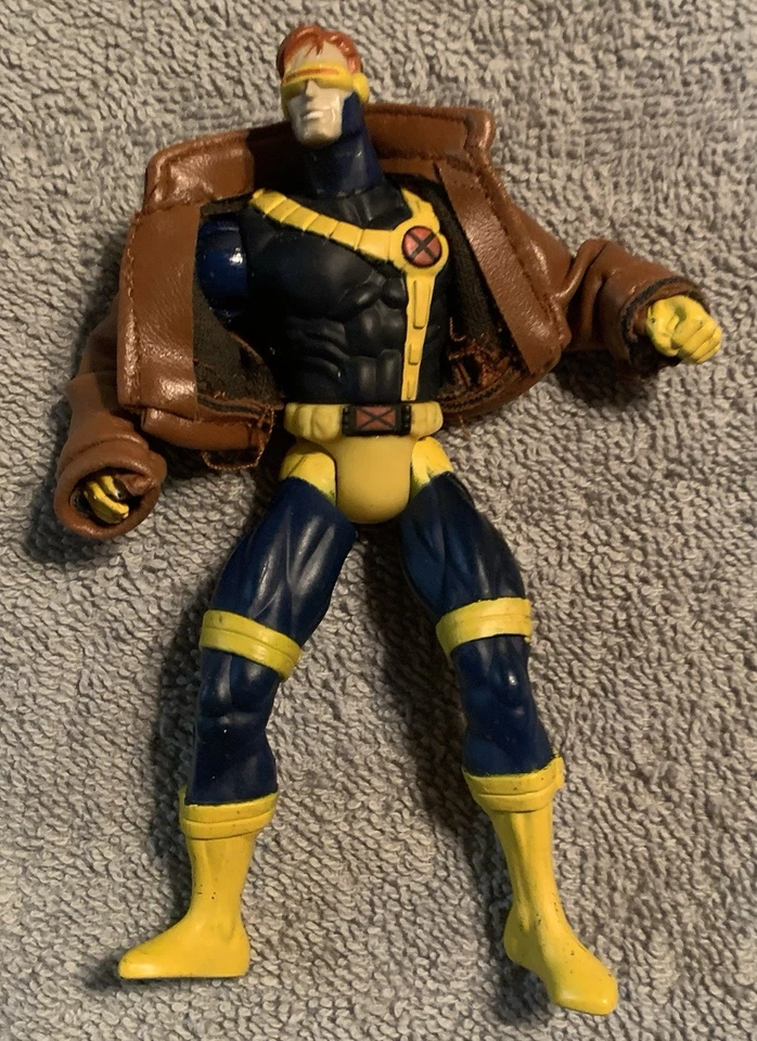 ** RARE ** Toy Biz Cyclops 1998 W/ Original Jacket - Image 1 of 4