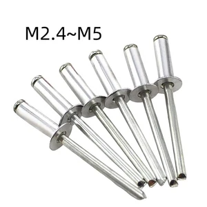 Blindnieten Popnieten Aluminium Nieten Senkkopf-Blindniete M2.4~M5 Alle Längen - Picture 1 of 6
