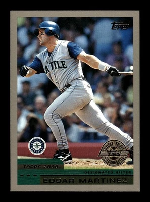 EDGAR MARTINEZ ⚾ 2000 Topps Home Team Advantage HTA SP #89 Seattle Mariners - Image 1 of 2