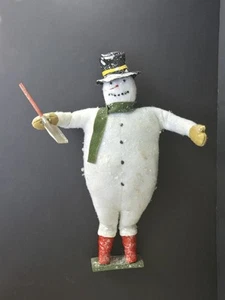 Deco navideño Showman blanco vintage 16" - Imagen 1 de 7