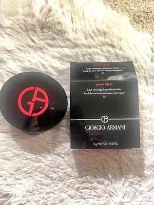 Giorgio Armani Power Fabric high coverage Foundation balm Compact in Shade 5.5 - Image 1 of 4