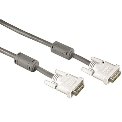 Hama 1,8m DVI-Kabel Verbindungskabel DVI-Stecker Single Link 18+1 DVI-D Monitor - Bild 1 von 3