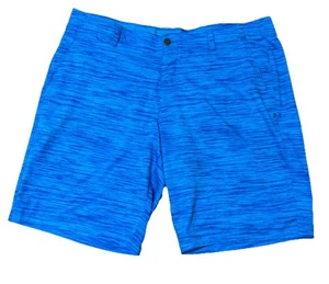 Pantalones cortos de golf Under Amour Match Play para hombre 42 bolsillos estáticos azules equipo térmico UA - Imagen 1 de 7