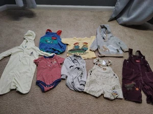 Ropa de bebé niño Y2K vintage años 90 personajes animales insecto 0-9 meses gymboree  - Imagen 1 de 12