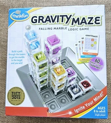 ThinkFun Gravity Maze Run Falling Marble Logic Brain Game STEM - Image 1 of 4