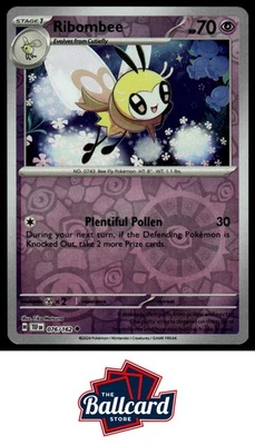 SV05: Temporal Forces #076/162 Ribombee Reverse Holo - Image 1 of 2