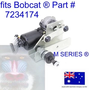 fits Bobcat Glass Door Windscreen Wiper Motor 7234174 T650 T740 T750 T770 T870 - Bild 1 von 9