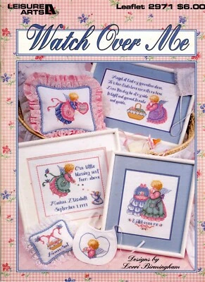 Watch Over Me Designs by Lorri Birmingham Earth Angel Baby Leaflet 2971 NOS - Image 1 of 4