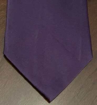 Stafford Performance Purple 100% Silk Men’s Neck Tie Made In China Foto 1 de 4