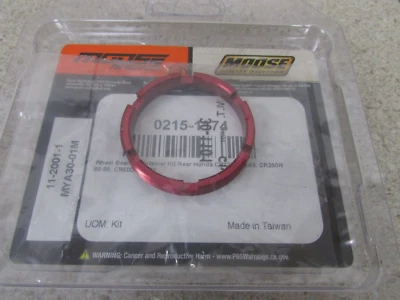 NUEVO 89-99 HONDA CR125R CR250R 89-01 CR500R ALCE COJINETE DE RUEDA TRASERA RETENEDOR Foto 1 de 2