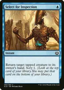 SELECT FOR INSPECTION X 4 N/M- KALADESH MAGIC THE GATHERING - Picture 1 of 1