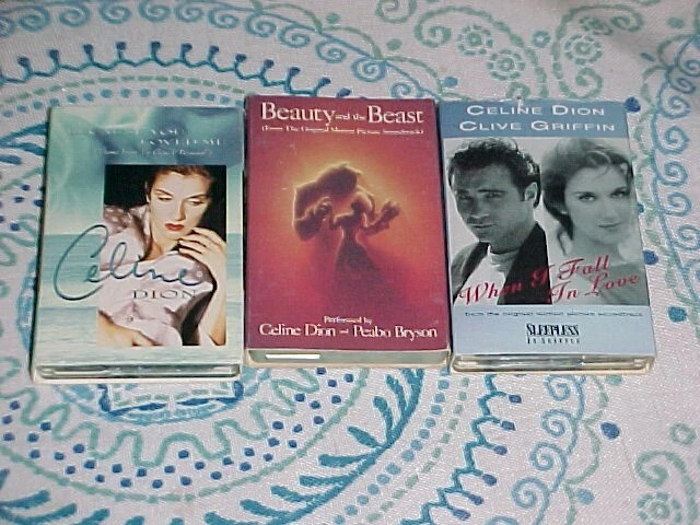 Celine Dion 3-Cassette Single 1991-93-96 Columbia Limited Edition - Image 1 of 1