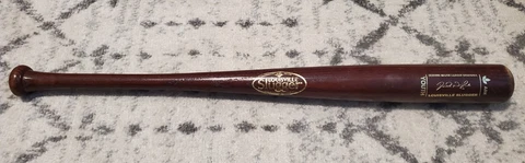 NY Mets David Wright Signature Series Louisville Slugger Wood Youth Baseball Bat Cover