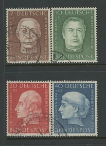 ALEMANIA, USADO, #B338-341, FRESCO, LIMPIO, SÓLIDO Y CENTRADO - Imagen 1 de 1