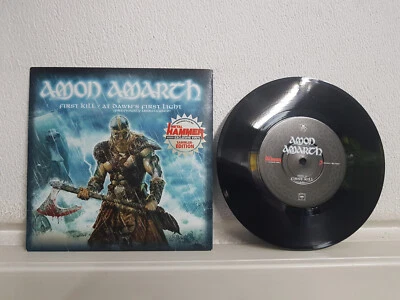 Amon Amarth - First kill / At dawn's first light  7" LP Single Heavy Death Metal - Bild 1 von 2
