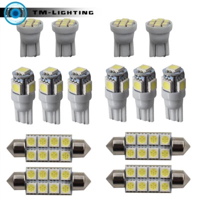 Kit de trabajo paquete de luz LED interior blanco 14 piezas para Ford F250/350 1999-2016 Foto 1 de 4