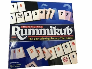Vintage Board Game The Original Rummikub Rummy Tile Game Pressman Toy Corp - Picture 1 of 4