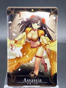 Mata Hari Fate/Grand Order Arcade FGO Servant Card Assassino Prima Ascensione - Foto 1 di 7