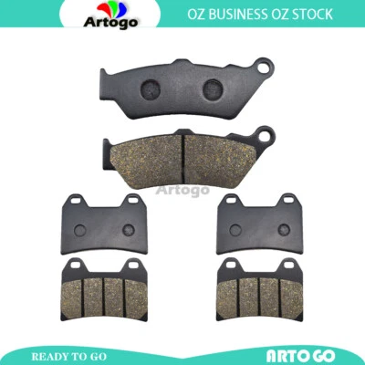 Front+Rear Brake Pads For Moto Guzzi 1400 California Touring 2013-2018 2019 2020 - Image 1 of 3
