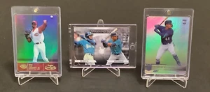 Rookie Julio Rodriguez and Ken Griffey Jr Refractor Lot Elite Gold label Tandem - Picture 1 of 9