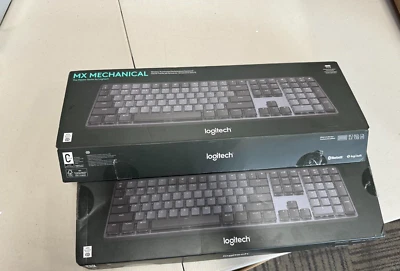 Logitech MX Mechanical Wireless Backlit Keyboard Tactile (920010831) - Image 1 of 3