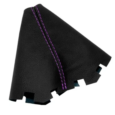Manual Shift Boot Cover Leather for Hyundai Genesis Coupe 10-16 Purple Stitch - Изображение 1 из 4