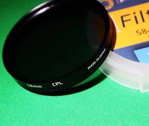 New Pro Master CPL 58mm CIRCULAR Polarizer ,Japan - Picture 1 of 3