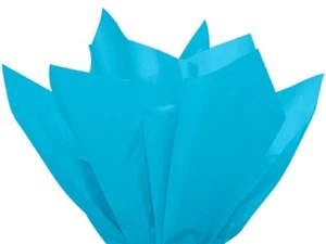 Color Tissue Paper. Large Sheets. Turqouise - Picture 1 of 2