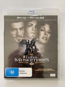 3D & 2D Blu Ray - THE THREE MUSKETEERS in 3D (1997) Region B - Picture 1 of 2
