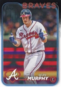 2024 Topps #55 Sean Murphy Atlanta Braves Baseball Card - Picture 1 of 1