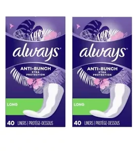 Fodere Quotidiane Sempre Anti Grappolo Xtra Protezione Lunghe Senza Profumo Comfort 2x40=80 ct - Foto 1 di 7