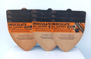 Vintage Nitragin Samen Tasche Laden Werbung Displays Impfen alle Hülsenfrüchte - Bild 1 von 4