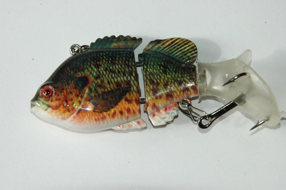 Leurre réaliste live articulé pêche mer rivière Oléron IØ 7,5cm 13g N°45 - Photo 1/1