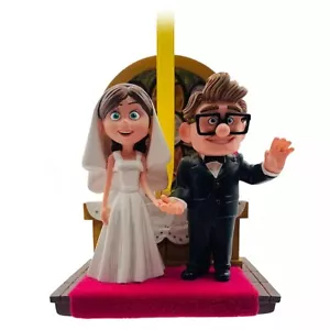 CARL & ELLIE~WEDDING~UP~Sketchbook~Ornament + Boxed~NWT~Disney Store~2020 - Picture 1 of 6
