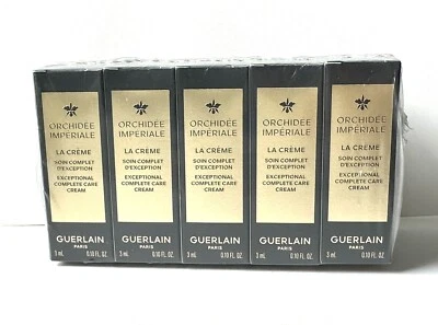 GUERLAIN Orchidee Imperiale 10x La Creme 5ta generación Crema Cuidado Completo 0.1oz/3ml  Foto 1 de 3
