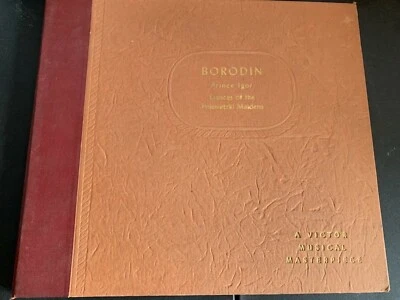 Victor Musical Masterpiece Borodin Princess Igor (2 LPs) Philadelphia Orchestra - Image 1 of 2
