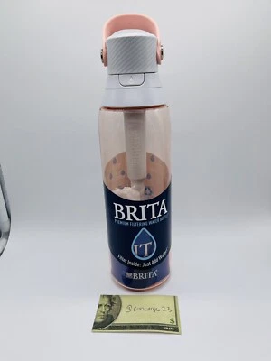 Garrafa de água Brita rosa com filtro 26 oz garrafa de água filtrada premium sem BPA - Imagem 1 de 2