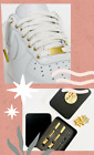Air Force Shoe Buckle, Aglets, Eyelets in Gold Charm Shoelace