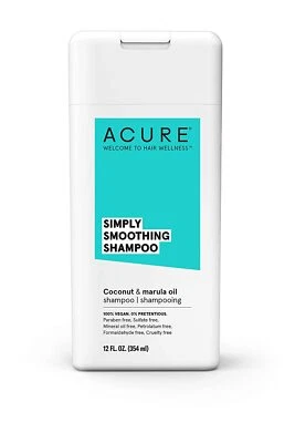 3 Bottles Acure Simply Soothing Shampoo Coconut & Marula Oil 12 oz - Image 1 of 2
