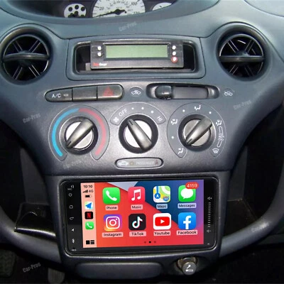 Apple CarPlay Android Auto Car Stereo Radio GPS Player For Toyota Echo 2000-2005 - Image 1 of 4