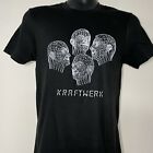 KRAFTWERK electronic techno band man machine devo neuf années 70 noir unisexe T-shirt  