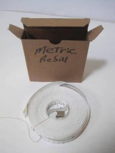 LOT OF 3 LUFKIN SYNTHETIC WOVEN TAPE REFILL (16MM X 30M) NEW WHITE BLADE OH1430M - Picture 1 of 6