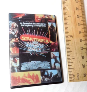 Star Trek The Wrath Of Khan Poster Shatner Ata Boy Magnet Vintage 1997 - Picture 1 of 4