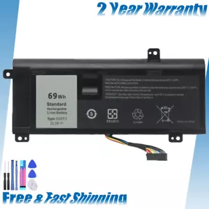 69wh Battery For Dell Alienware 14 A14 M14X R3 R4 P39G G05YJ ALW14D-5528 5728 - Afbeelding 1 van 7
