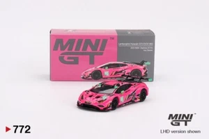 MINI GT Lamborghini Huracan GT3 EVO2 #83 Iron Dames 2023 IMSA Daytona #772 1/64 - Picture 1 of 4