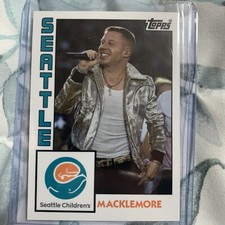 2020 Topps Seattle Children's Heroes Macklemore SCH-2 MINT