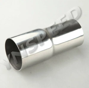 Adaptador de tubo reductor de escape turbo de acero inoxidable de 2,5 pulgadas a 2,25 pulgadas - Imagen 1 de 5